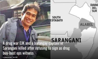 Drug Buy-Bust Operation and the Killing of a Village Chairman <br> The Death of Beloved Chairman Diony and a Lack of Progress in the Investigation